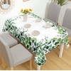 Tablecloth Rectangular Floral Wipe Clean Tablecloths Polyester Table Cloth Water