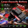 Electric Mini Chainsaw Battery Powered - 6 Inch Cordless Handheld