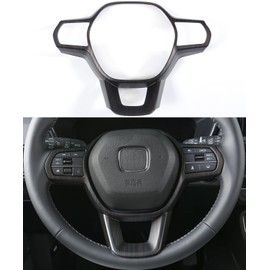 for Honda Civic 2022 2023 2024 2025, for Honda CRV 2023 2024 2025 Steering Wheel Trims, Luxurious Interior Wood Grain Molding for Civic 11th Gen, for The New CR-V- Wood