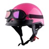 1Storm Motorcycle Half Face Helmet Mopeds Scooter Pilot with Retractable