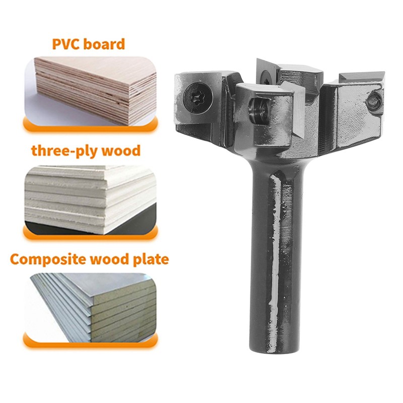 Spoilboard Surfacing Router Bit 4 Wing 2 Inch Insert Slab