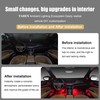 TABEN Car Ambient Light Kit, 8 Metre Integrated Fibre Optic