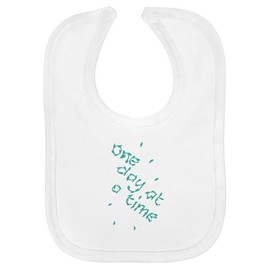 'One Day At A Time ' Soft Cotton Baby Bib (BI00059757)