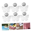 CAXUSD 6pcs Magnetic Tablecloth Fixator Creative Butterfly-Shaped Stainless Steel Weights