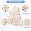jingyuKJ Coquette Backpack Set, Cute Kawaii Aesthetic Daypack Bow Rucksack