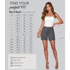 Hybrid & Company Womens Relaxed Comfy Breathable Stretch Walking Shorts