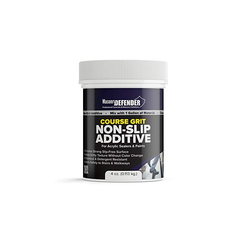 MasonryDefender Anti Slip Additive Coarse Grit - Non Slip Floor