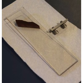 Homemade Glass Platen 2" x 4 1/4" & Safety Shelf for all 2" wide Belt Sanders (Combo)