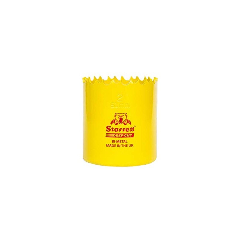 Starrett Deep Cut Hole Saw - DCH0114 Heavy Duty Bi-Metal