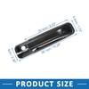 A ABSOPRO Exterior Side Door Handle Cover Trim Outer Door