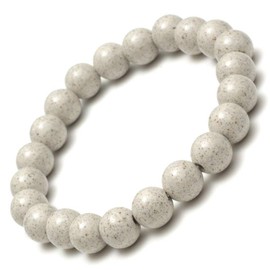 Beautéller Northern Stone Bracelet, 7.1 inches (18 cm) (0.4 inch (10 mm) Ball)