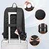 FENRUIEN Office Backpack for Men, Black
