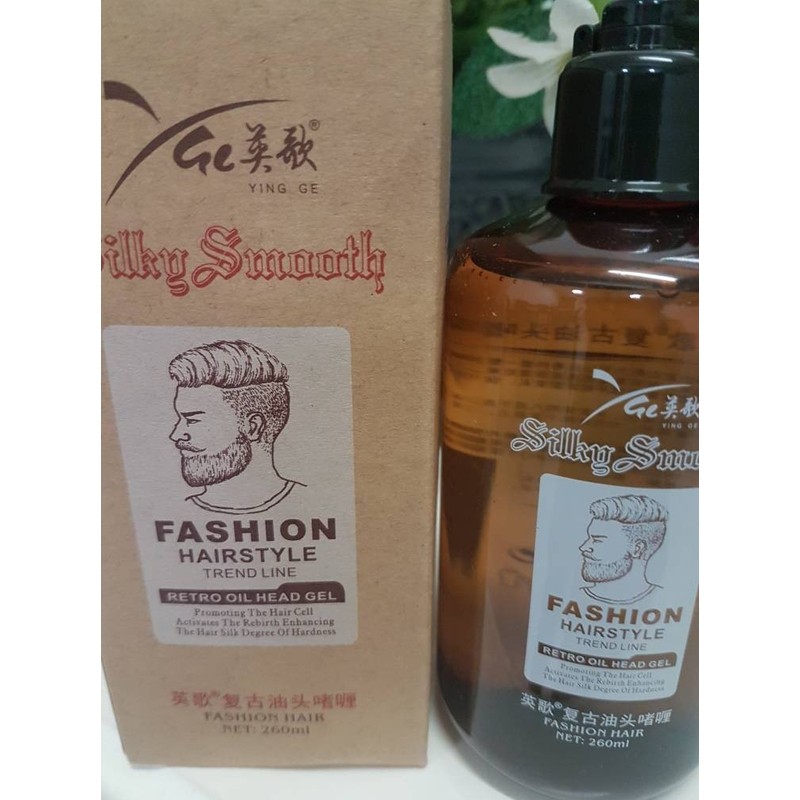 Pomade Hair Styling Gel 260ml（ying ge）