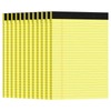 Ciphyfee 12pcs Legal Pads 8.5 x 11, Notepads 8.5 x