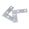 MY MIRONEY 2" x 2" Flat L Shape Repair Bracket