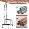 Bed Steps for High Beds for Adults, Heavy Duty Step