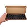 SKIR'CO (Pack of 4) Black Plastic Ridging Wedges 149x45x30mm Leveling