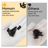 Homwin 512Pcs M6 Bolts and Nuts Kit, M6x10/12/14/16/20/25/30/35mm Button Head
