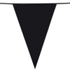 Boland Elegant Decoration Bunting Banner 45x30 cm - Durable Black