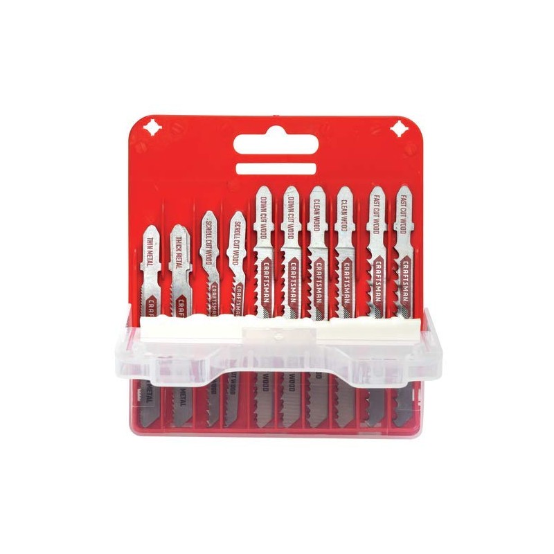 CRAFTSMAN Jigsaw Blades, U-Shank Set, 12-Piece (CMAJ2SET12)