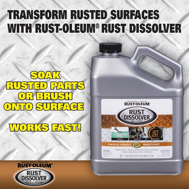 Rust-Oleum 293617 Rust Dissolver, Quart