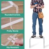 ZVOBUEI Acrylic Step Stool 9in Step Stools for Kids 250-LBS