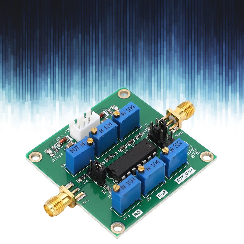 Active Filter Board UAF42 Adjustable Highpass Lowpass Bandpass Filter Module