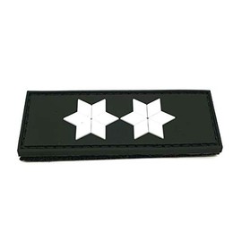Police Commissioner PVC Rubber Patch with Velcro - Police - Chief Commissioner - Stars