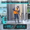 AcquaX Electric Pressure Washer Max 4200PSI 2.5 GPM High Power