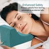 Head Positioner Pillow Green Cotton Cloth Comfortable Breathable Adjustable Neck