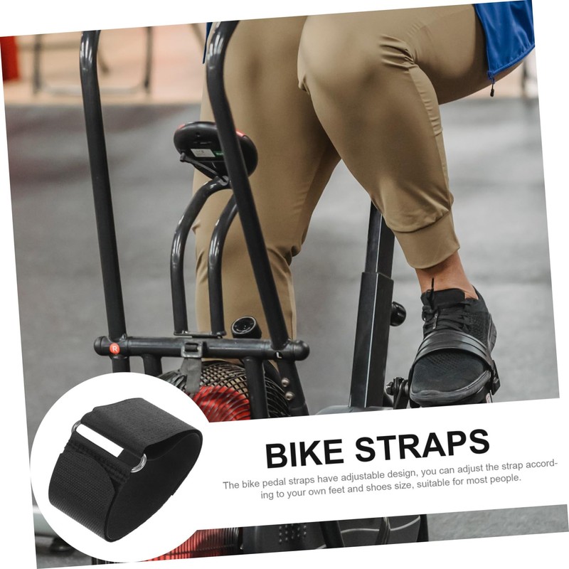 Sosoport 4pcs Adjustable Blending Pedal Straps for Exercise Foot Straps