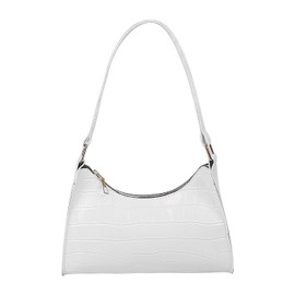 1 Piece Women's Tote Bag, Women's Shoulder Bag, Shoulder Bag, Leather Handbag for Date Travel, Compact Women's Armpit Bag, White Shoulder Bag