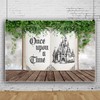 Renaiss 8x6ft Fairy Tale Books Backdrop Ancient Castle Once Upon