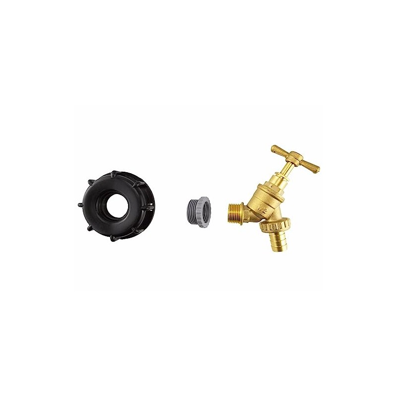 IBC Tank Fittings Selection - S60x6 & S100x6 Adapters -