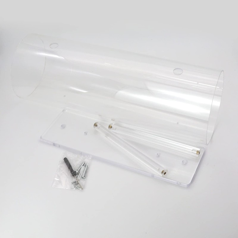 MOAMATM Clear Acrylic Horizontal Headband Hairband Holder Display Organizer Jewelry
