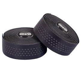 PLATTBK Bike Handlebar Tape Breathable Non-Slip Road Bike Bar Tapes Shock-Absorbent Bicycle Handlebar Tape,Black
