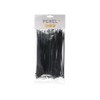 Perel Nylon Cable Ties Set 4.6 x 200 mm Black