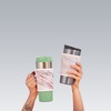 GoCuff Reusable Hot and Iced Coffee Cup Insulator Sleeve with