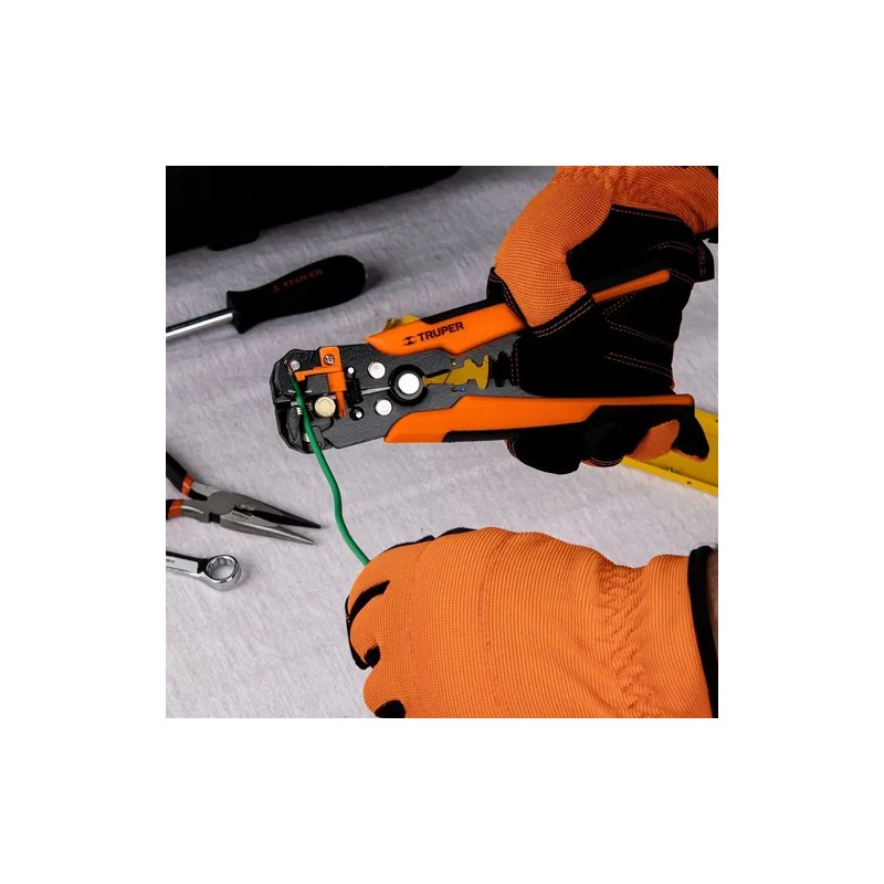 Pinza Pelacables De 8 Automatica Truper 17360 22 A 10
