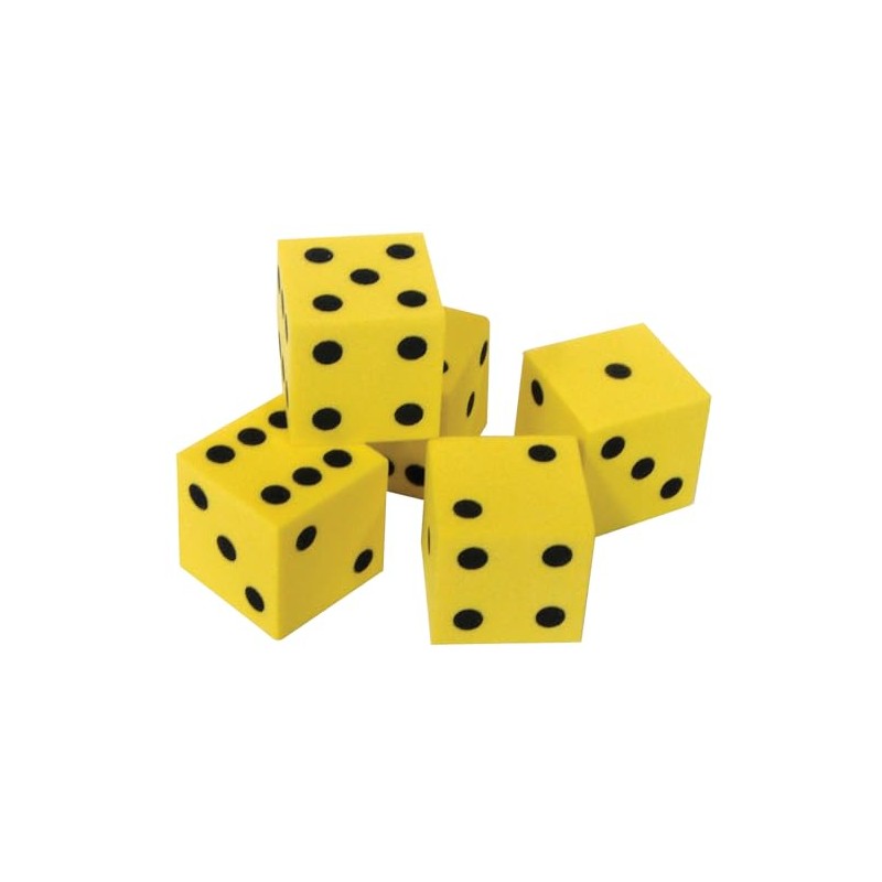 Teacher Created Resources Foam Traditional Dice (20603)