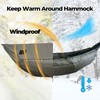 Onewind Premium Hammock Wind Sock, Hammock end Wind Block, Lightweight