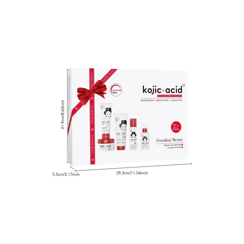 Crema Facial+suero, Ácido Kójico, Colágeno, Aclara Manchas 5
