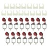 EUDAX 15 Pcs Rectangular DC Motor Mini Electric Motor 1.5-3V