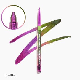 Delineador Supernova Multichrome Gel Liner (001, Atlas) Moira