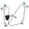 WEDOAUTO 748-192 Front Left Driver Side Power Window Regulator w/Motor