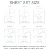 Swift Home Queen Ultra-Soft Brushed Microfiber 6-Piece Bed Sheet Sets,