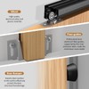 SongYung Pocket Door Hardware and Track Set, 60Inch Sliding Door