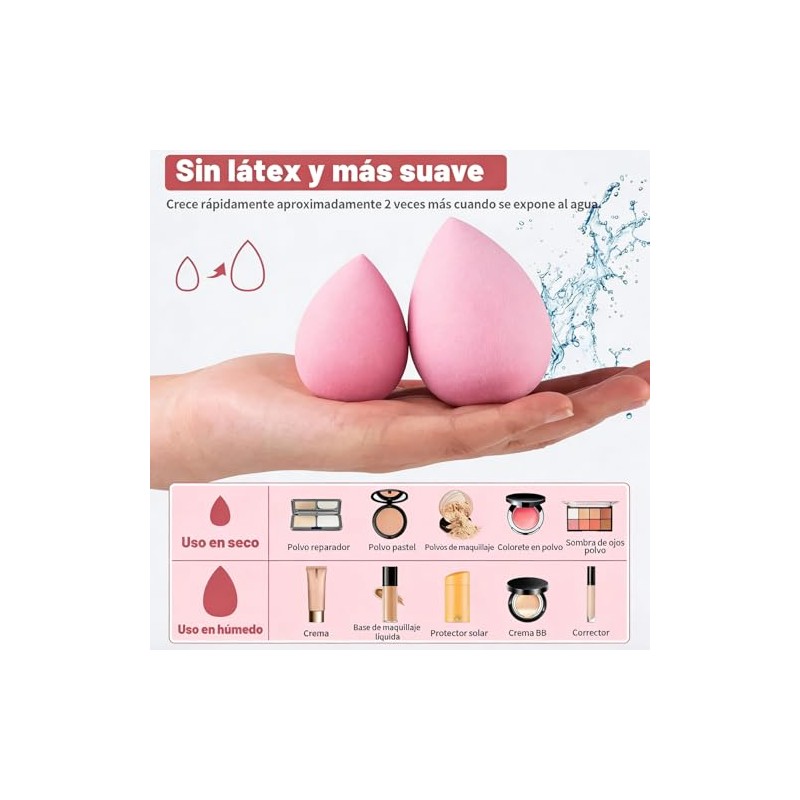 Toketa 67 Piezas Set de Brochas para Maquillaje Profesional Completo