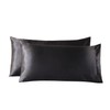 Bedding 4 Homes 2 Pieces Satin Pillowcases with Sleep Mask