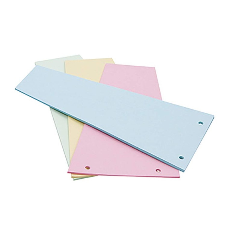 Soennecken Divider Strips Trapezoidal Shape, 6.5-12.5 x 24 cm (H